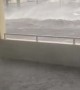 Extremely tense footage of Hurricane Ian winds & flooding
