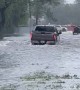 Surfing in the Street After Hurricane Ian