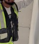 Rescuing a Pidgeon From Inside Wall at Construction Site