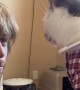 Cat Slaps Man in the Face
