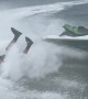 Jet Ski Trick Ends with Guy in the Water