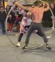 Birthday Stunt with Street Performer