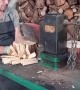 Foot Pedal Press Tool Splitting Wood