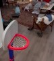 2-Year-Old Son Doing Trick Shots