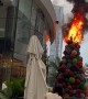 Uptown Mall Christmas Tree Catches Fire in the Philippines