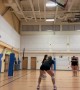 Girl Gets Headshot at Volleyball Practice