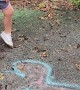 Girl Spots 'Mermaid Tail' Graffiti