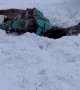 Horse Gets Stuck in the Snow