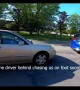 Driver Passes on a Double Yellow