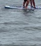 Dad's Paddle-Boarding Fail
