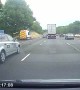 Dashcam Captures Crash Involving Car and Semi-Truck
