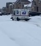 USPS Delivering In The Snow