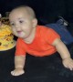 Baby Rolls Headfirst into Birthday Cake