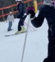 Dad Accidentally Films Wrong Person Skiing