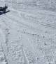 Wife Wipes Out on the Slopes