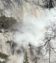 El Capitan Rockfall at Yosemite National Park