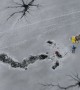Drone Captures Rescue on Frozen Michigan Lake