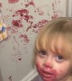Daughter Gets Ahold of Lipstick