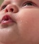 Baby Rains Spit on Her Face