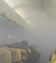Plane Fills With Smoke After Takeoff