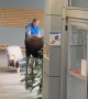 Hungry Moose Stops By Hospital For A Snack