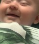 Baby Tries To Trick Parent That He's Still Asleep