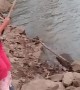 Rally Catches A Catfish Bigger Than Her