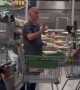 Angry Man Rages Inside Of Grocery Store