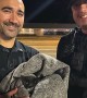 Police officers rescue kitten stuck in storm drain