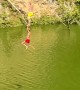 Double Zipline River Dive