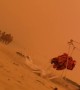 Beachgoers Caught Off-Guard By Sudden Sandstorm