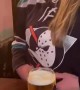 Chugging a Guinness