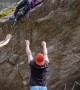 Climber Falls While Attempting Rock Face Climb