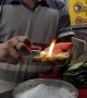 Tourists Sample Flaming Food in India