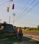 Driver Turns Left on Red and Ends Up in Collision