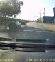 Jeep Runs A Red Light