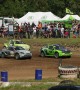 Racing Autocross Car Rolls Out Of Control