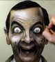3D Drawing Of Zombie Mr. Bean