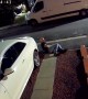 Husband Tries To Stumble Home