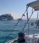 Yacht Passengers Evacuate Moments Before Blaze