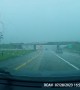 Lightning Strike Over Highway