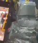 City Bus Floods in Buenos Aires