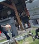 Son Helps Dad With Trailer