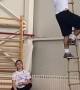 The Wrong Way to Get Off a Rope Ladder