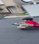 Leaf Blower Gives Needed Push