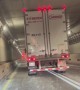 Truck Scrapes In The Sumner Tunnel