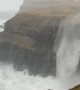 High Winds Redirect Waterfall