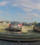 SUV Ignores Red Light