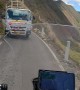 Near Miss On a Narrow Mountain Road