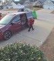 Mom Pranks Her Kids With Christmas Tree Costume